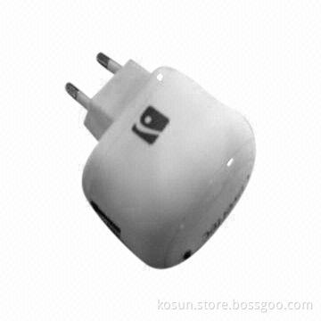 Mobile Phone Charger with 12 to 24V DC Input, UL-, cUL-, FCL- and ICE-003-certified